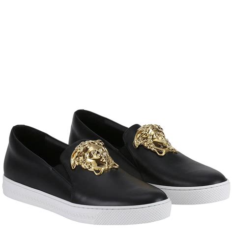 versace shoes men black and white|Versace autumn men's shoes price.